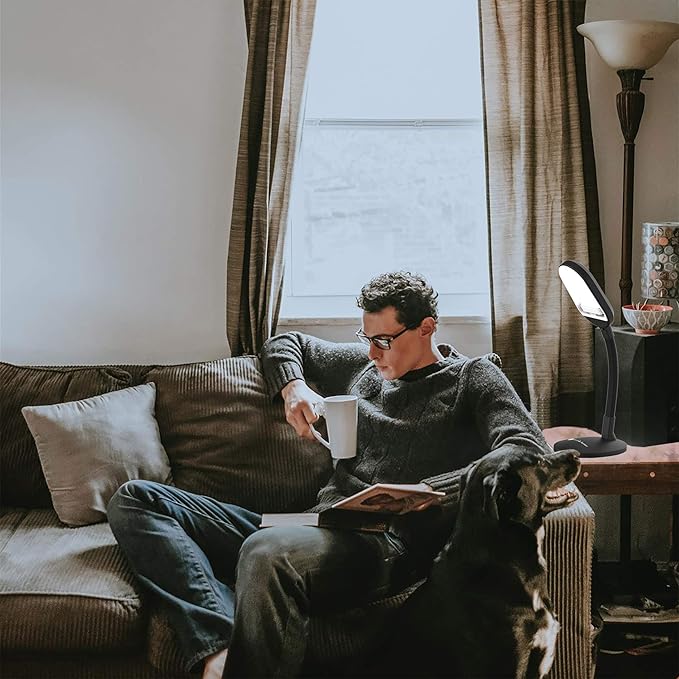 Trademark Home Collection 72-0893 Trademark Home Deluxe Black Sunlight Desk Lamp