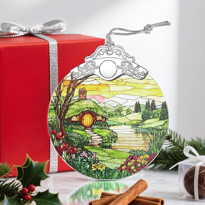 Christmas Ornaments: Stained Glass Ornament, Christmas Tree Ornament, Hanging Ornaments for Home Decor & Xmas Tree Decorations – Exquisite Holiday Decor,Gifts & Holiday Present - Hobbit House