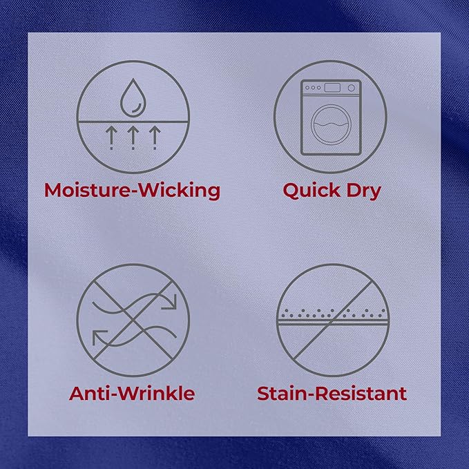 Mellanni Extra Deep Twin Sheets - 3 PC Iconic Collection Bedding - Hotel Luxury, Ultra Soft, Cooling Bed Sheets - Wrinkle, Fade, Stain Resistant (Twin, Royal Blue)