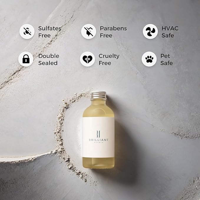 Brilliant Scents Diffuser Oil Refill, Inspired by Hilton Hotels, Hotel Series Aroma Scents, Essential Oils Set for Home, Fragrance Oil for Candle Making, Home, 50 ML, Lanai Sunrise