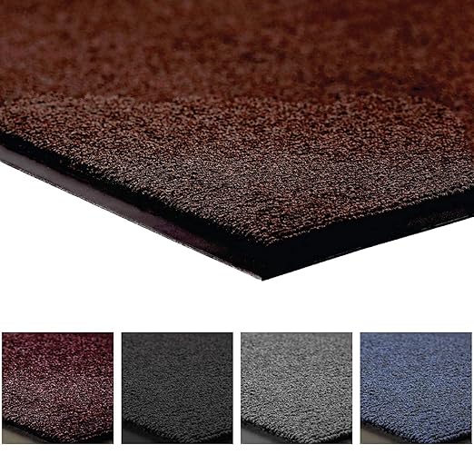 Notrax Carpeted Entrance Mat, Brown, 3ft. x 5ft.