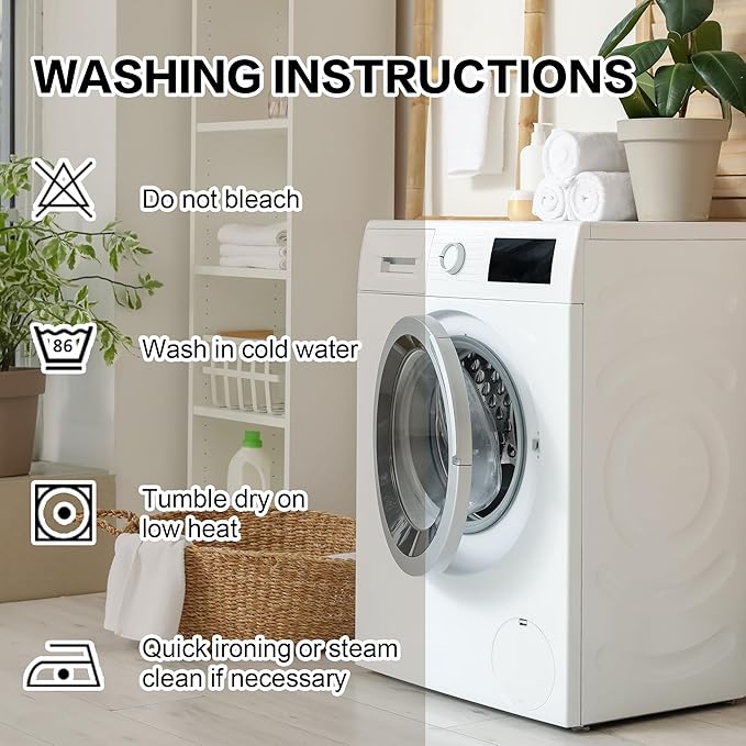 Soundproof 3-in-1 White 100% Blackout Room Divider Curtains for Bedroom Thermal Grommet Curtains 50x108 inches 1 Panel