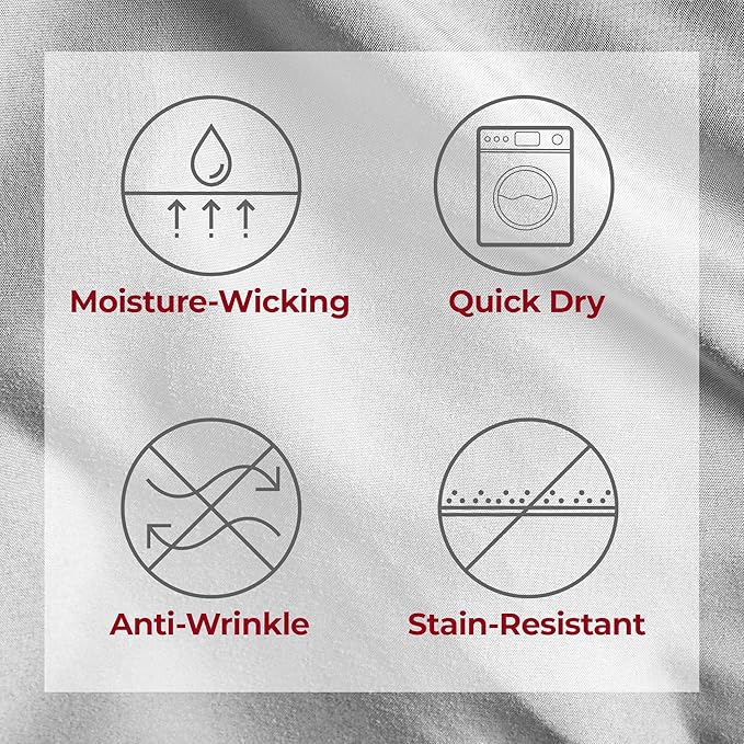 Mellanni Extra Deep Full Sheets - 4 PC Iconic Collection Bedding - Hotel Luxury, Ultra Soft, Cooling Bed Sheets - Wrinkle, Fade, Stain Resistant (Full, Light Gray)