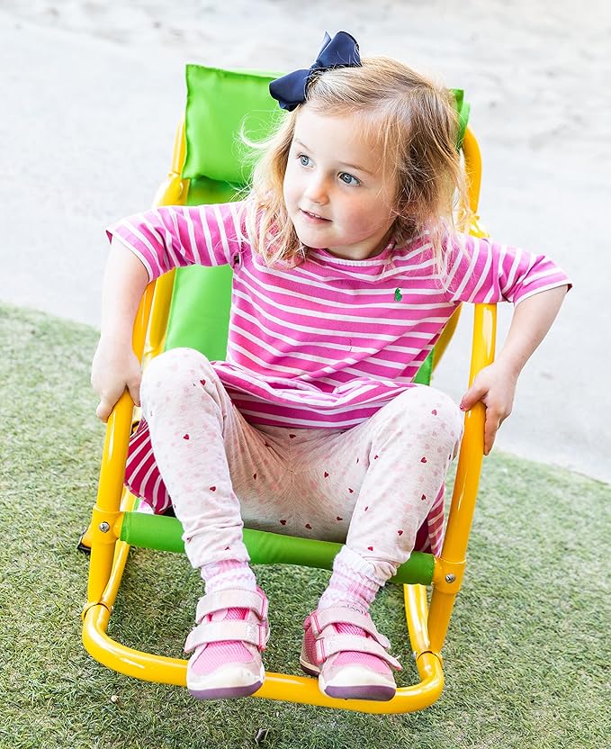 PLATPORTS Kids' Recliners - Living Room Chairs - Sensory Autism Spinning Chair - Rocking Seesaw Chair for Kids - Sensory Seat for Toddlers 3-5