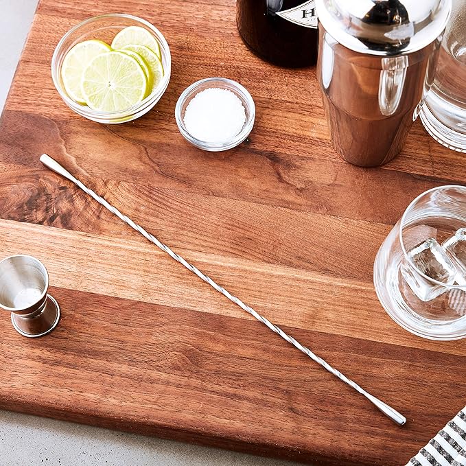 Barfly Cocktail Stirrer, Double End 13 3/16" (33.5 cm), Stainless Steel