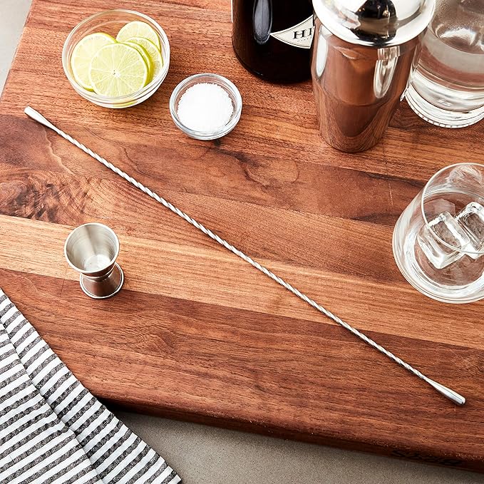 Barfly Double End Stirrer, 17 1/8" (43.5 Cm), Stainless Steel