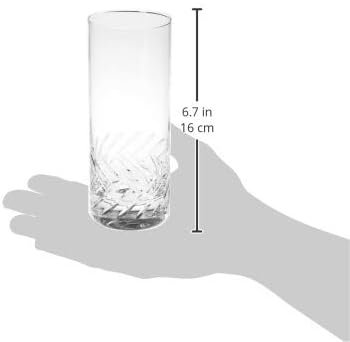 Schott Zwiesel Tritan Crystal Glass Distil Barware Collection Arran Collins Cocktail Glasses (Set of 6), 11.1 oz, Clear