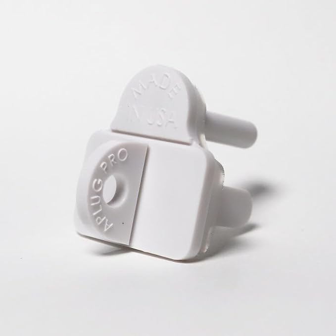 Soft Silicone Weatherproof Gaskets & Plug Covers - Made in USA, Waterproof GFCI Protectors, Christmas Light Installation, Extension Cords, Stop GFCIs from Tripping (White, Qty 25) - by APlugPro