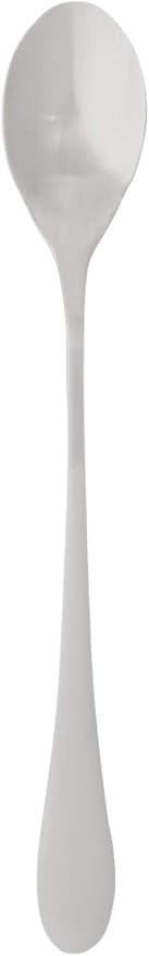 Knork Original Iced Tea Spoon, Matte,Silver