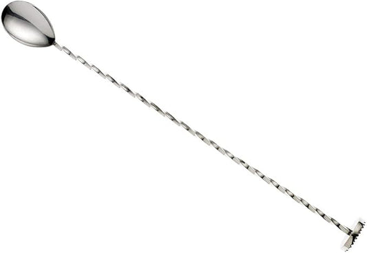 Barfly Muddle Bar Spoon, Muddler 11 13/16" (30 cm), Stainless Steel
