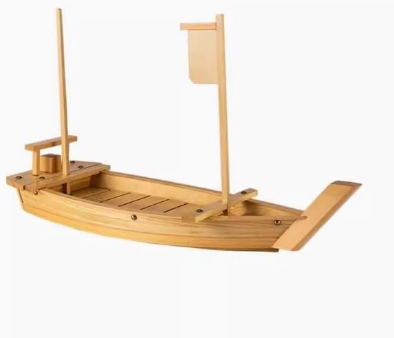 28" Sushi Boat Serving Tray, Sushi Plate for Restaurant or Home, Large Sushi Boat Tray for Restaurant Use