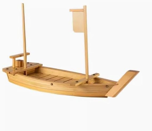 28" Sushi Boat Serving Tray, Sushi Plate for Restaurant or Home, Large Sushi Boat Tray for Restaurant Use
