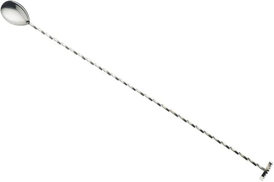 Barfly Muddle Bar Spoon, Muddler 15 3/4" (40 cm), Stainless Steel,M37019