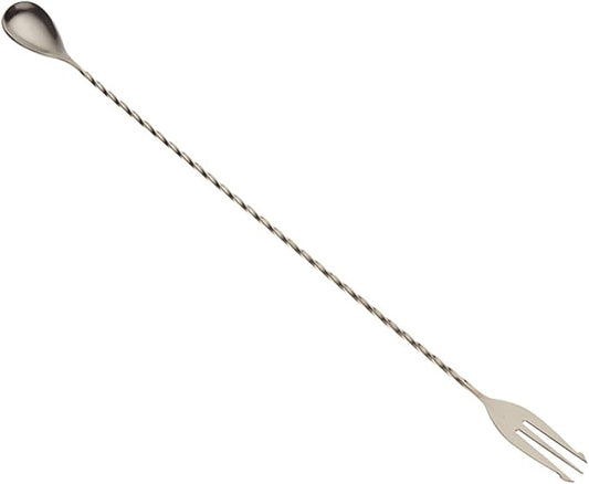 Barfly Fork Bar Spoon, End 15 3/4" (40 cm), Stainless Steel