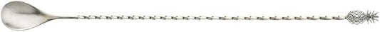 Barfly Pineapple Bar Spoon, End 13 1/4" (33.7 cm), Stainless Steel