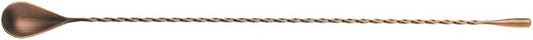 Barfly Bar Spoon, Teardrop End 15 3/4" (40 cm), Antique Copper