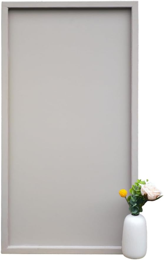 35 * 18 Inch Rectangular Ottoman Tray | Textured PU Leather, Waterproof & Heat-Resistant Storage for Coffee/Dining Tables, Sofa, Bed, Entertainment & Party (Tranquil Beige, 35 * 18in)