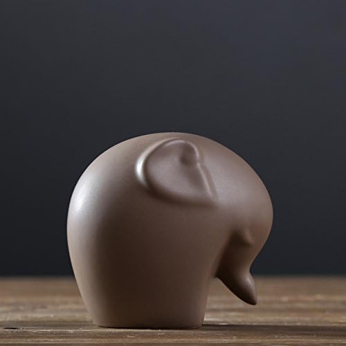 Home Furnishing Ceramic Elephant Decoration handicrafts 3pcs Set