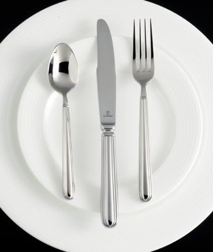 Fortessa Metropolitan 18/10 Stainless Steel Flatware 20 Piece Place Setting, Service for 4