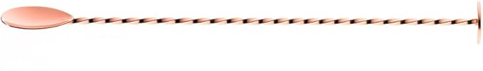 Barfly Muddle Bar Spoon, Muddler 11 13/16" (30 cm), Copper