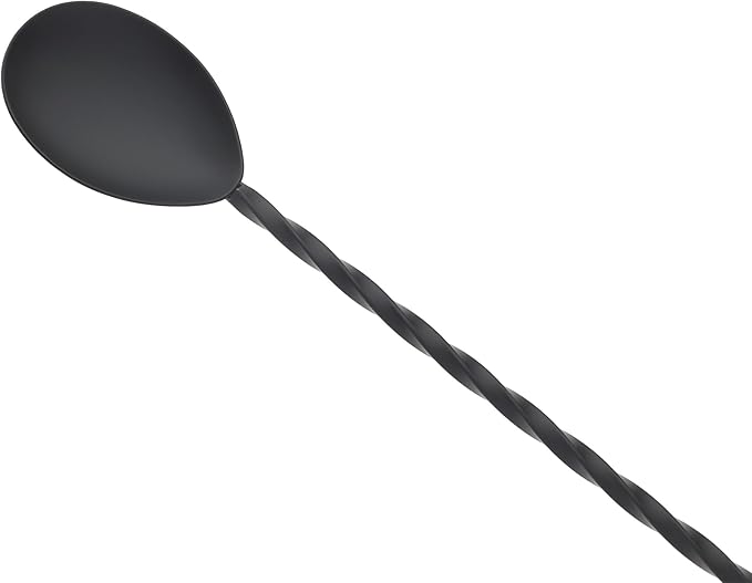 Barfly Muddle Bar Spoon, Muddler 11 13/16" (30 cm), Matte Black