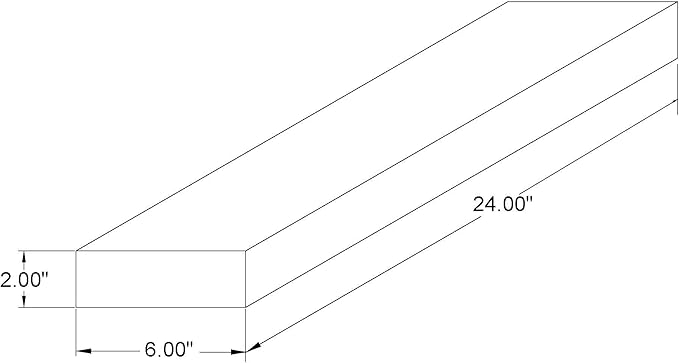 joelsantiques 24 Inch Wooden Floating Shelves for Wall - 24x10x2 in - Made of Natural Wood - Long Heavy Duty Rustic Wall Shelves for Bedroom - Perfect for Living Room, Kitchen - Medium Brown