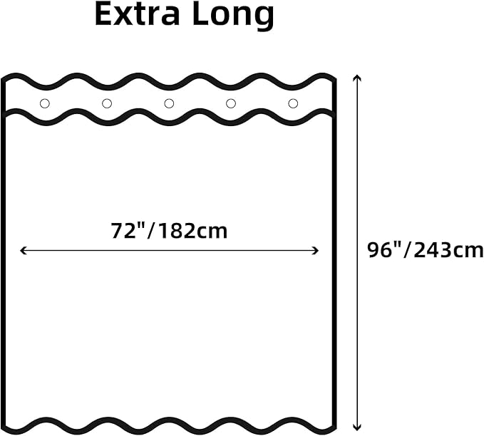 YOSTEV Marble Bathroom Shower Curtain,Grey and White Fabric Shower Curtain with Hooks,Unique 3D Printing,Decorative Bathroom Accessories,Water Proof,Reinforced Metal Grommets,Extra Long 72x96 Inches