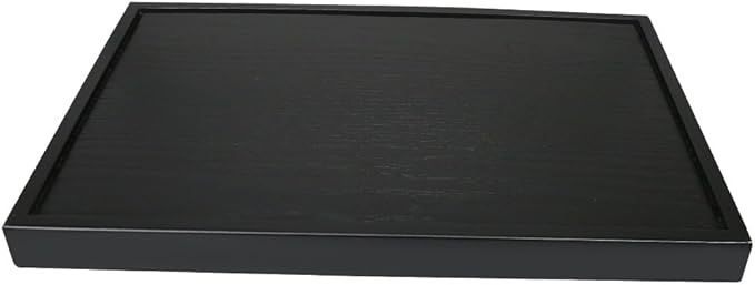 Wooden Rectangular Serving Tray - Nature Manchurian Ash Wood Food Tray (Small)