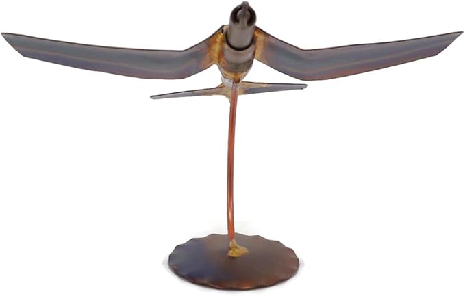 Corsair Collectible Handmade Metal Art Figurine, Desk Accessories, Trophy, Boss Gift, Home Office Décor, Aircraft