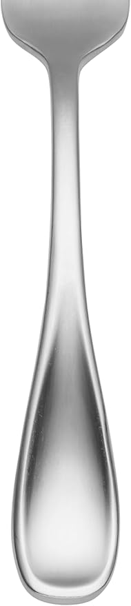 Oneida H221045AL20 Brushed Satin Voss 45 Piece Everyday Flatware Set, Service For 8