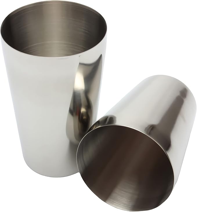 Cocktail Shaker Set, Professional Boston Shaker Set with 18oz Unweighted & 28oz Weighted, Stainless Steel Martini Shaker for Bartending and Home Bar, Premium Bar Tools for Bartender