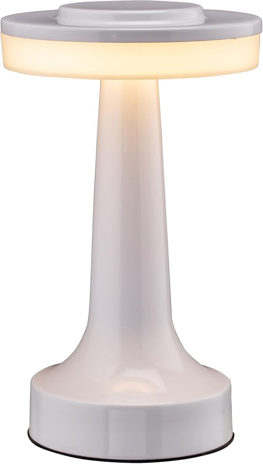 O’Bright Portable LED Table Lamp with Touch Sensor, 3-Levels Brightness, Rechargeable Battery Up to 48 Hours Usage, Night Light for Kids Nursery, Nightstand Lamp, Bedside Lamp (Piano White)