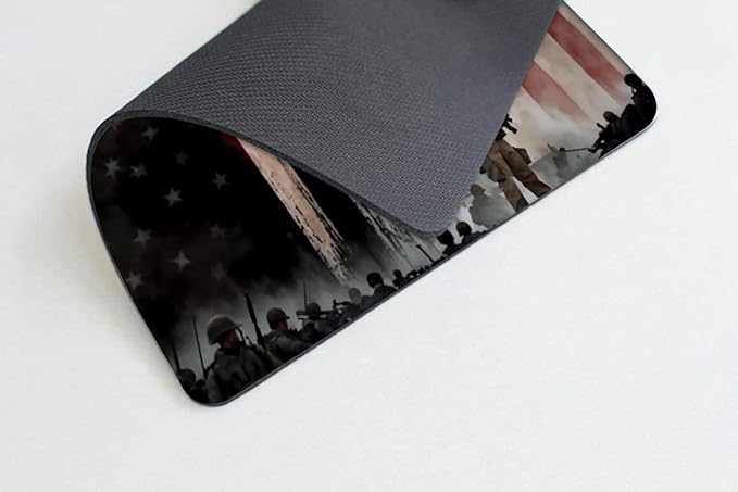 Sunshine Warrior Flag Mouse pad Customized Mousepad Non-Slip Rubber Base Mouse Pads for Computers Laptop Office Desk Accessories Mouse pad