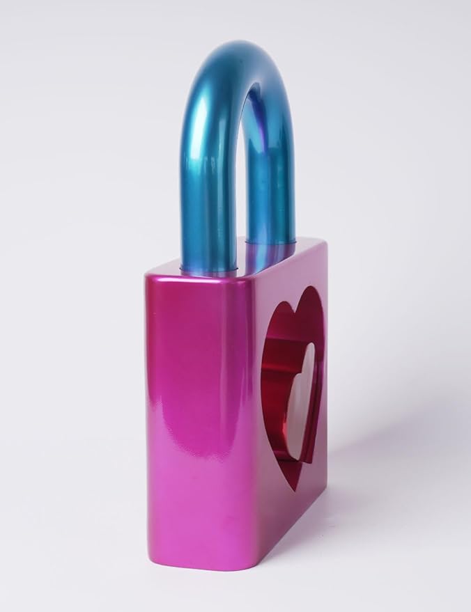 Abstract Sculpture Decor Modern Arts Lover Figurine Heart Decor Table Centerpiece Statue Polyresin 11.4 inch