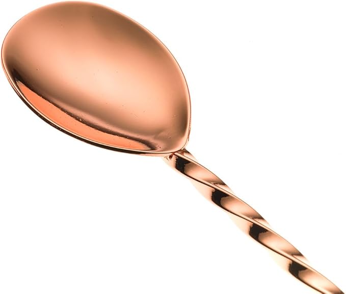 Barfly Muddle Bar Spoon, Muddler 11 13/16" (30 cm), Copper
