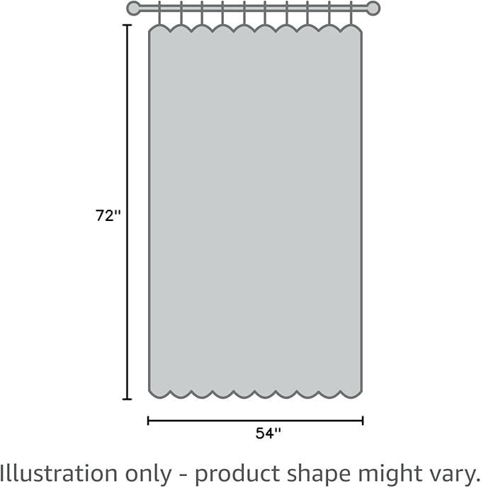MIULEE 2 Panels Solid Color Sheer Window Curtains Elegant Halloween Window Voile Panels/Drapes/Treatment for Bedroom Living Room (54X72 Inches Black)