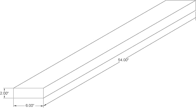 joelsantiques - 54 Inch Wooden Floating Shelves for Wall - 54x6x2 in - Made of Natural Wood - Long Heavy Duty Rustic Wall Shelves for Bedroom - Perfect for Living Room, Kitchen - Medium Brown