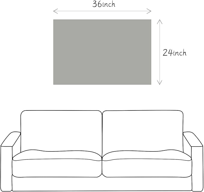 Horse Wall Art Picture Decor: Wild Animal Framed Wood Print White Horses Artwork Modern Galloping Wildlife Painting for Bedroom Living Room Bathroom 36 x 24 Inches