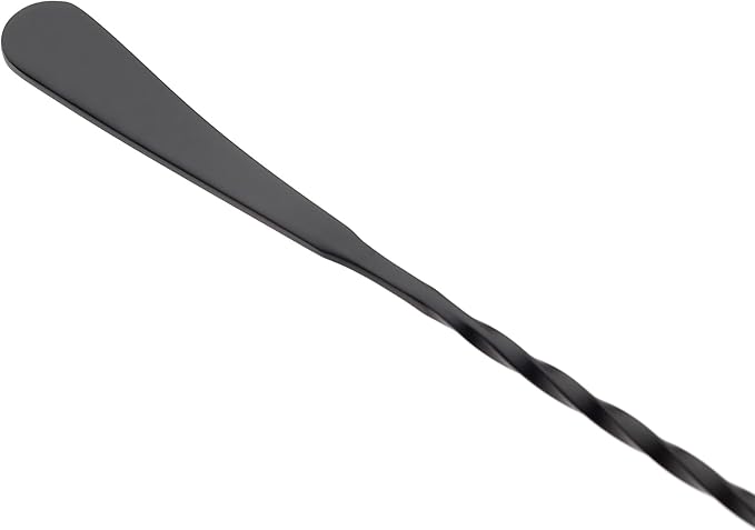 Barfly Standard Bar Spoon, Japanese Style 13 3/16" (33.5 cm), Matte Black