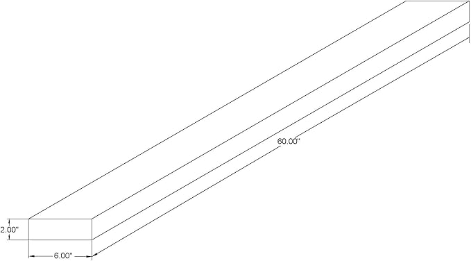 joelsantiques 60 Inch Wooden Floating Shelves for Wall - 60x6x2 in - Made of Natural Wood - Long Heavy Duty Rustic Wall Shelves for Bedroom - Perfect for Living Room, Kitchen - Grey, Gray