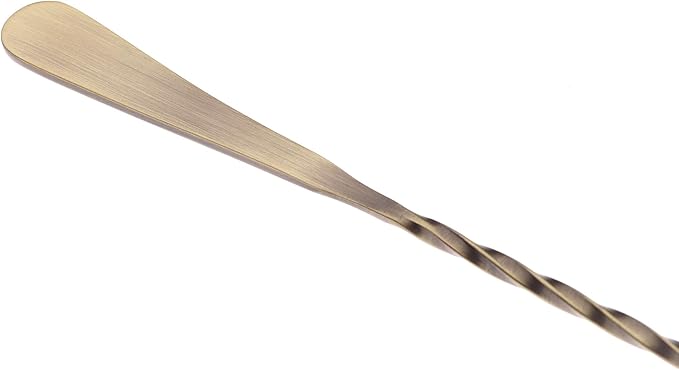 Barfly Standard Bar Spoon, Japanese Style 13 3/16" (33.5 cm), Antique Gold