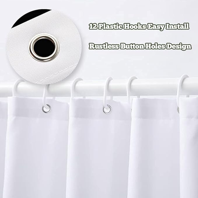 Green Pink Floral Flower Shower Curtain 72Wx84L Inch Summer Wildflower Rustic Eucalyptus Leaves Watercolor Plant Bathroom Set Elegant Botanical Bath Curtain Bathtub Accessories Home Decor