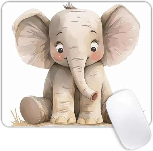 Elephant（2） Mouse pad Customized Mousepad Non-Slip Rubber Base Mouse Pads for Computers Laptop Office Desk Accessories Mouse pad