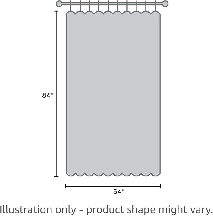 MIULEE 2 Panels Solid Color Sheer Window Curtains Elegant Halloween Window Voile Panels/Drapes/Treatment for Bedroom Living Room (54 X 84 Inches Black)