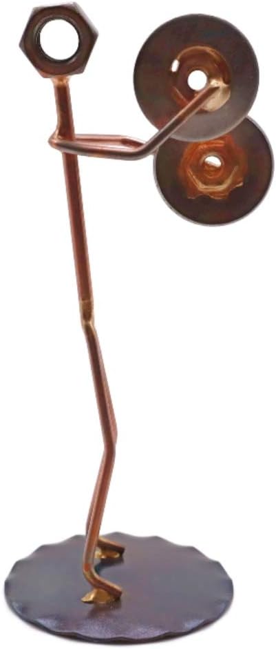 Cymbals Collectible Handmade Metal Art Figurine, Desk Accessories, Trophy, Boss Gift, Office Décor, Business Professional, Musical Instrument