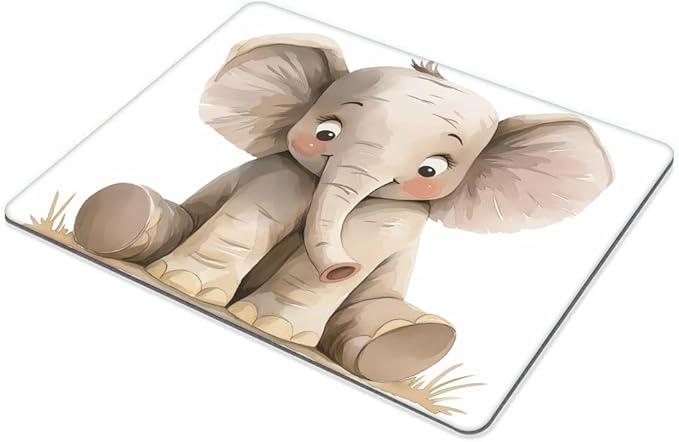 Elephant（2） Mouse pad Customized Mousepad Non-Slip Rubber Base Mouse Pads for Computers Laptop Office Desk Accessories Mouse pad