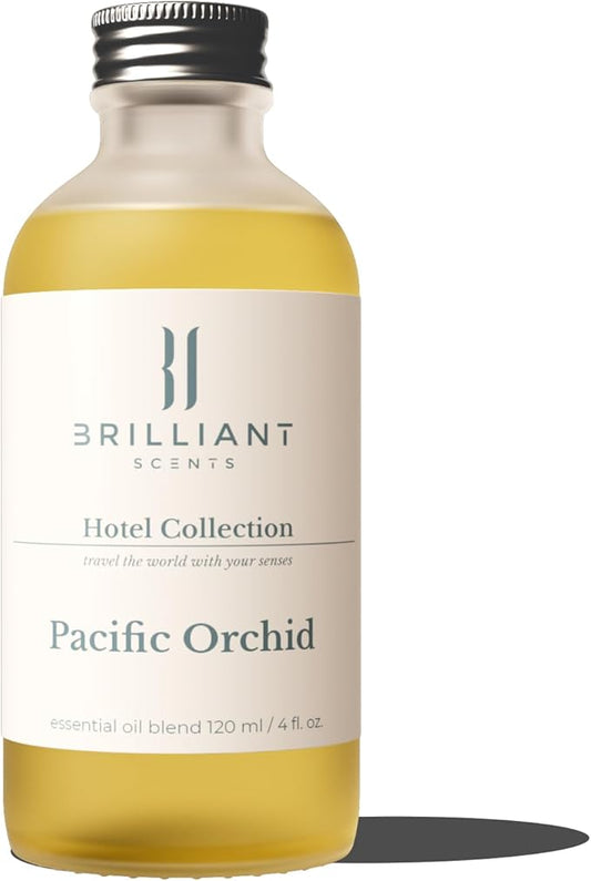 Brilliant Scents Pacific Orchid Scent | Inspired by Ritz Carlton Shanghai and Shops at Crystals Las Vegas | Luxury Home & Business Scent | Fragrance Oil | 120ML