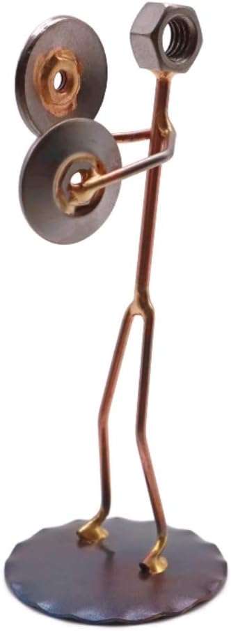 Cymbals Collectible Handmade Metal Art Figurine, Desk Accessories, Trophy, Boss Gift, Office Décor, Business Professional, Musical Instrument