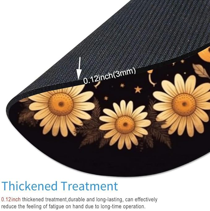 Bees Round Mouse pad Customized Mousepad Non-Slip Rubber Base Mouse Pads for Computers Laptop Office Desk Accessories Mouse pad