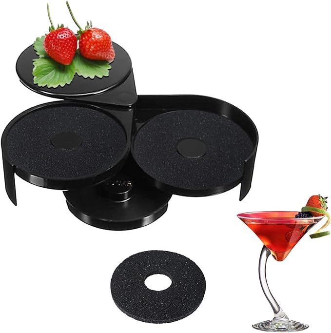 Wadoy Bar Rimmer Sponges(6PCS) Replacement for Glass Rimmer/Margarita Salter